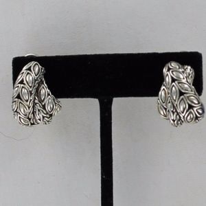 John Hardy Half Hoop Earrings